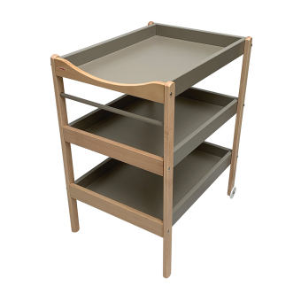 Table à langer Margot 3 plateaux - Gris Combelle