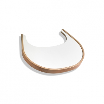 Tablette pour chaise évolutive Tibu - Hêtre/blanc Charlie Crane