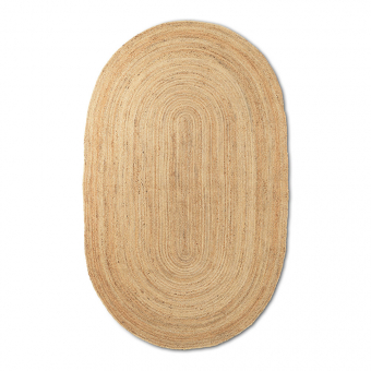Tapis Eternal ovale en Jute Ferm Living