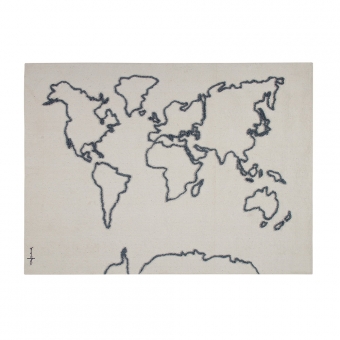Tapis Mural Carte du monde Lorena Canals