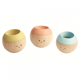 Têtes sensorielles pastel Plan Toys
