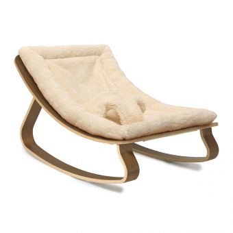 Transat bébé Levo Noyer - Fourrure Charlie Crane