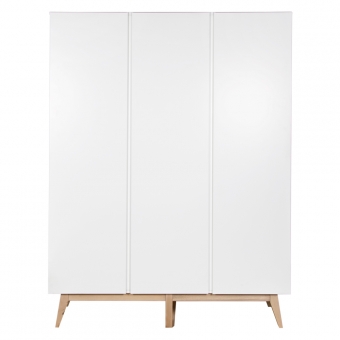 Armoire 3 portes Trendy - Blanc Quax