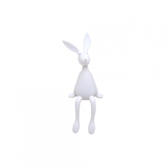 Lampe veilleuse Joseph le lapin - Blanc Rose in April