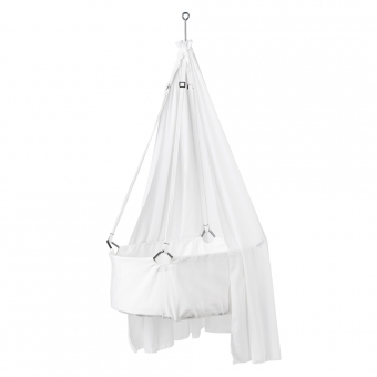 Voile pour berceau suspendu Leander - Blanc Leander