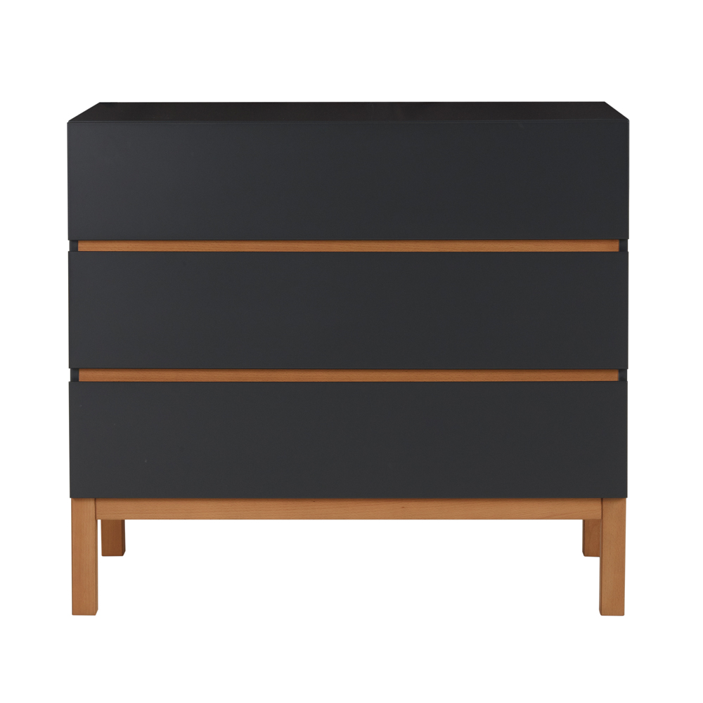 Commode à langer 3 tiroirs Indigo - Moon shadow - Quax