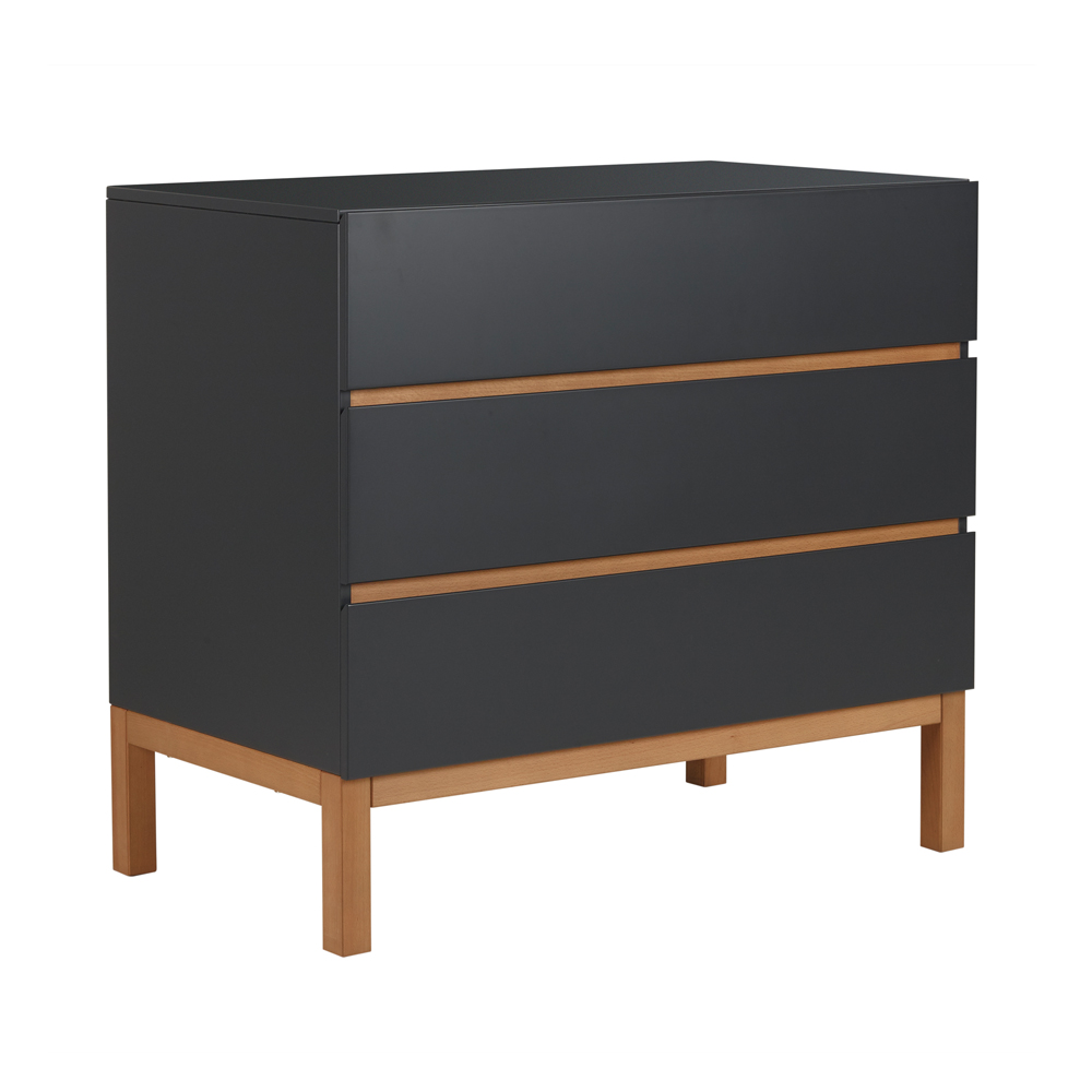 Commode à langer 3 tiroirs Indigo - Moon shadow - Quax