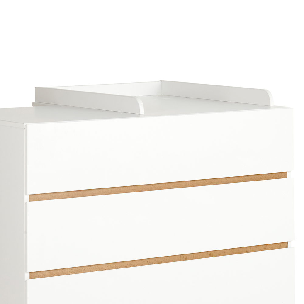 Extension plan à langer pour commode Indigo - Blanc - Quax