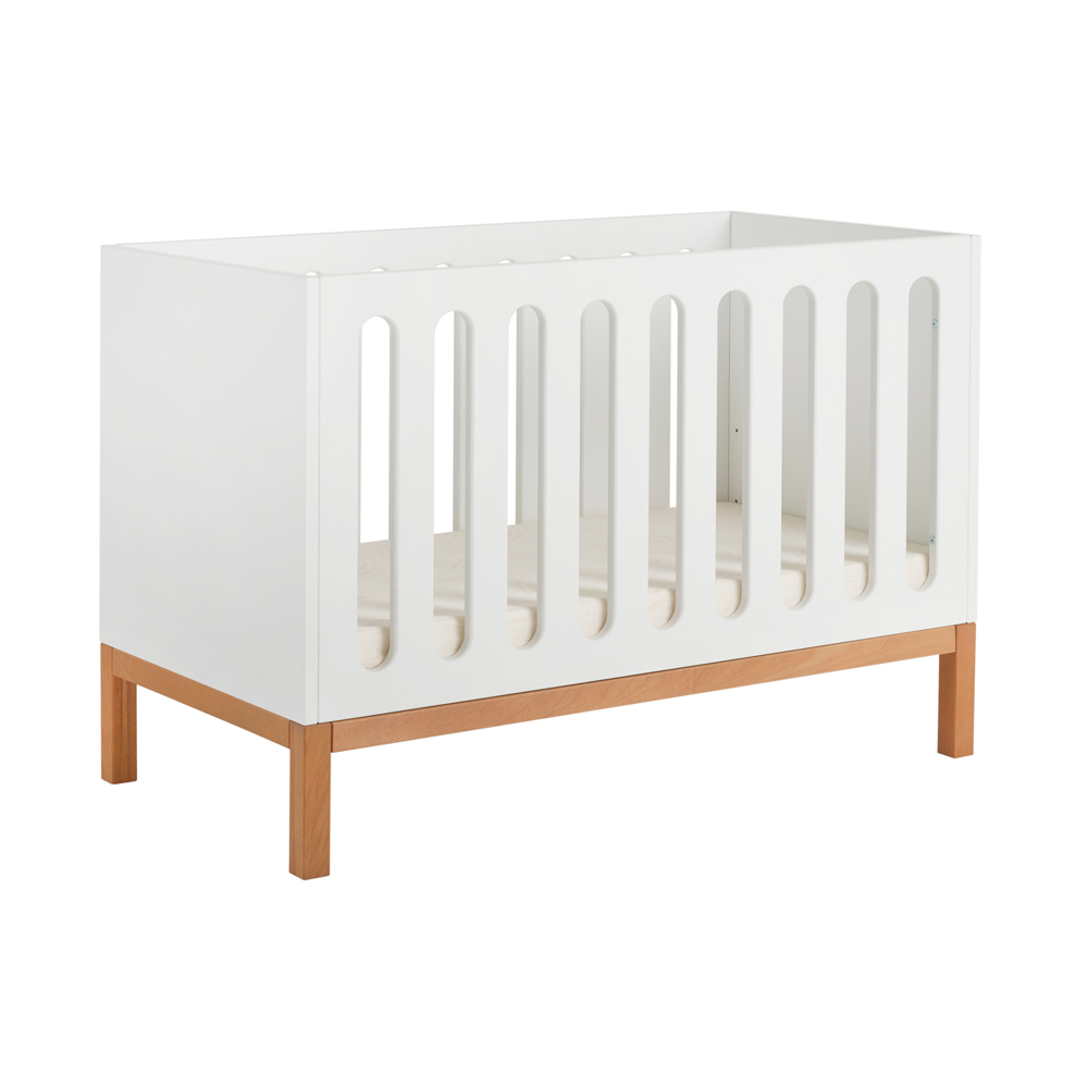 Lit bébé canapé Indigo 60 x 120 - Blanc - Quax
