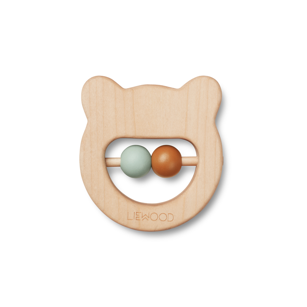 Anneau de dentition ours Ivalu - Naturel - Liewood