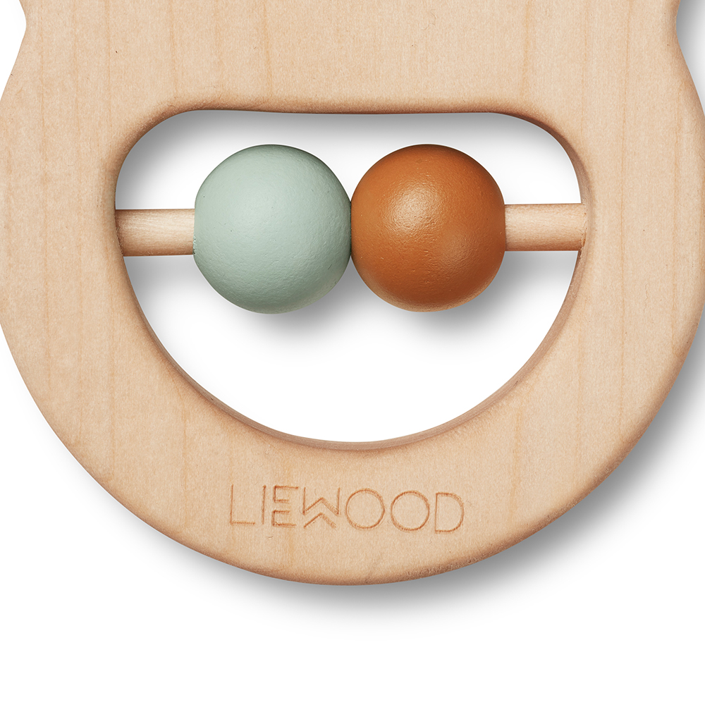Anneau de dentition ours Ivalu - Naturel - Liewood