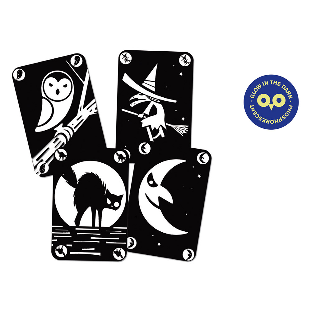 Jeu de Mistrigri Phosphorescent - Mistibooh - Djeco