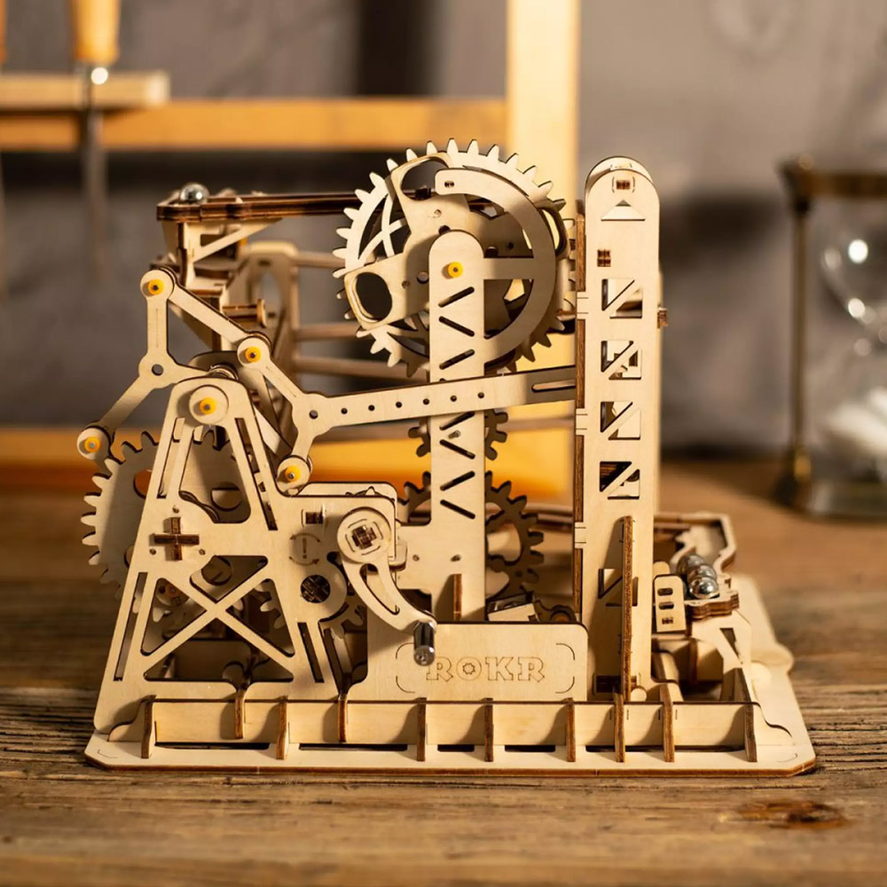 Jeu de Construction Circuit de Billes Marble Run - Ascenseur ROKR Robotime