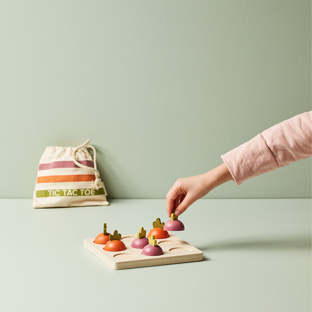 Jeu Tic Tac Toe en bois - Kid's Concept