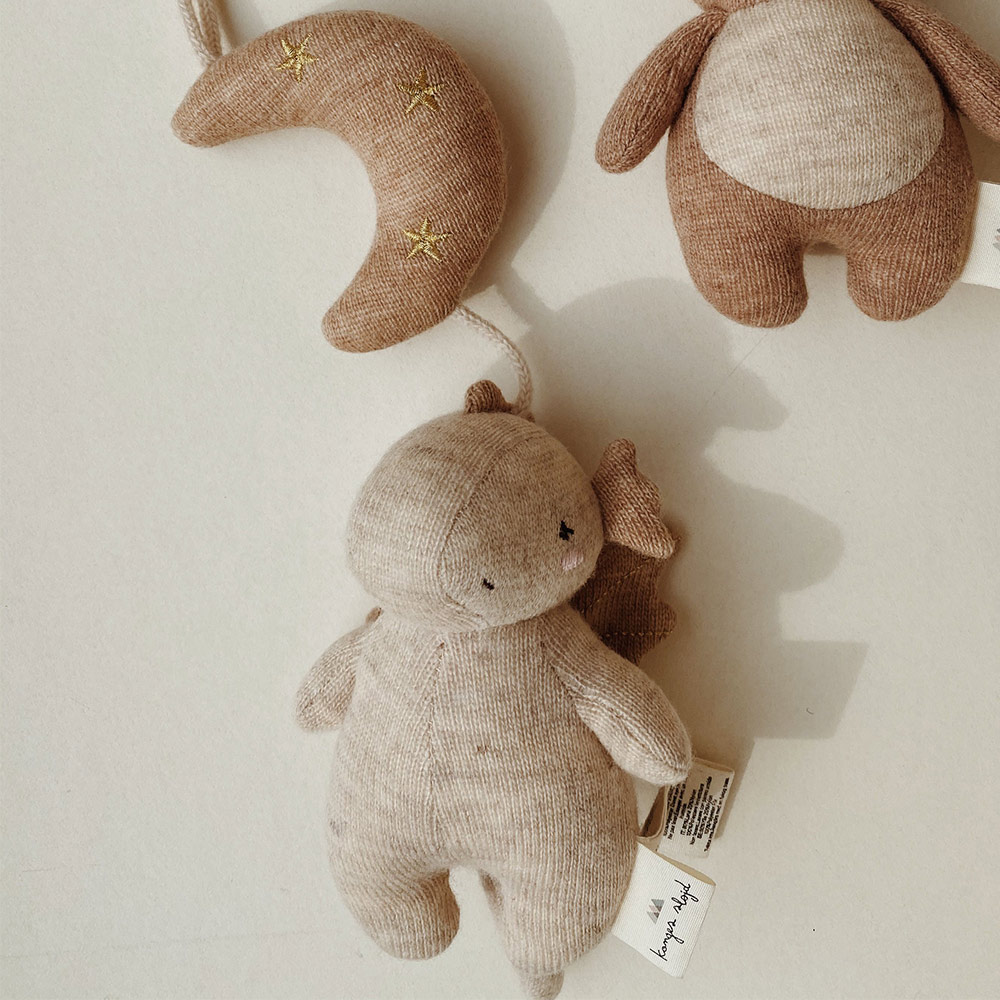 Jouet d'éveil Dragon à suspendre Konges Slojd