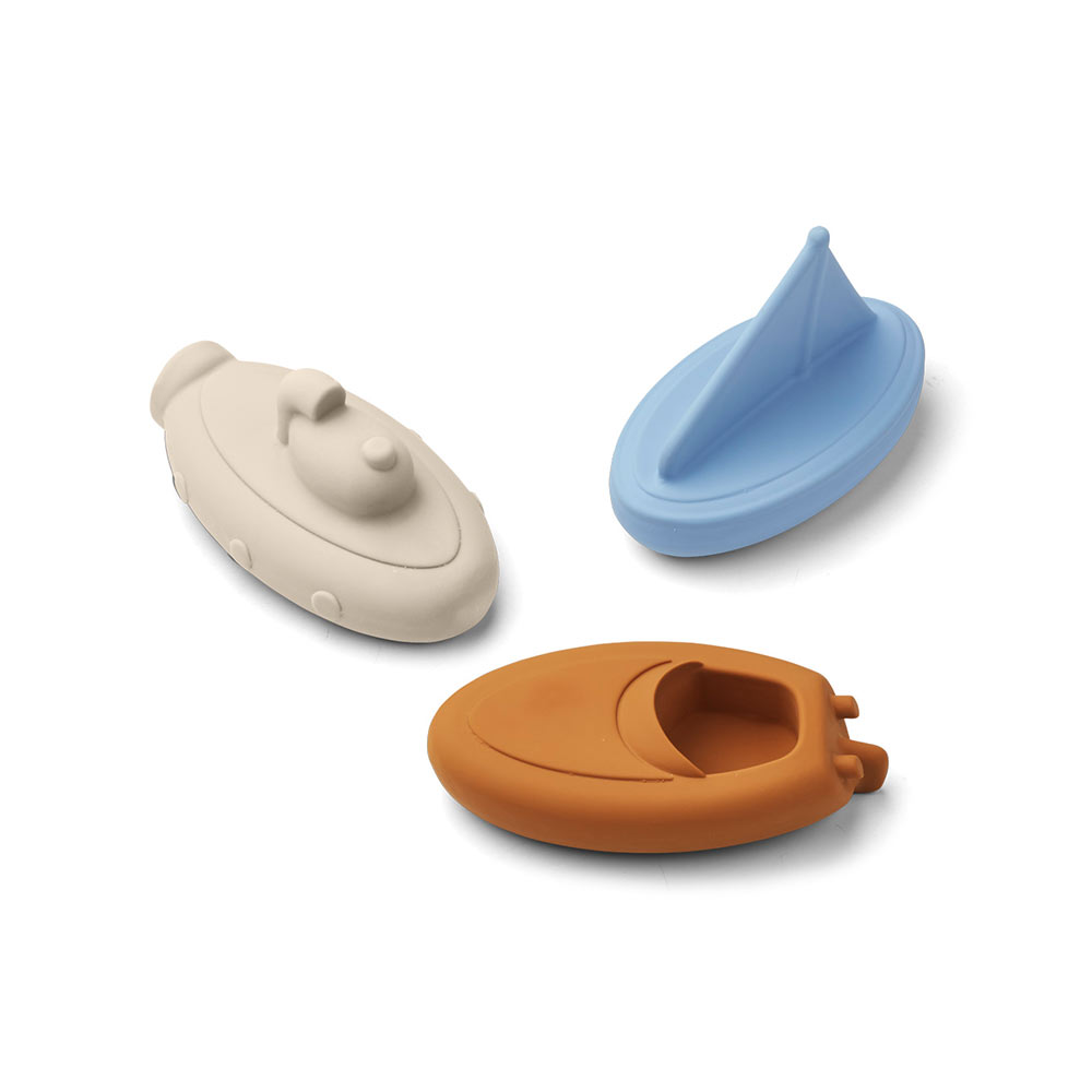 Jouets de Bain Bateaux Troels - Bleu Mix - Liewood
