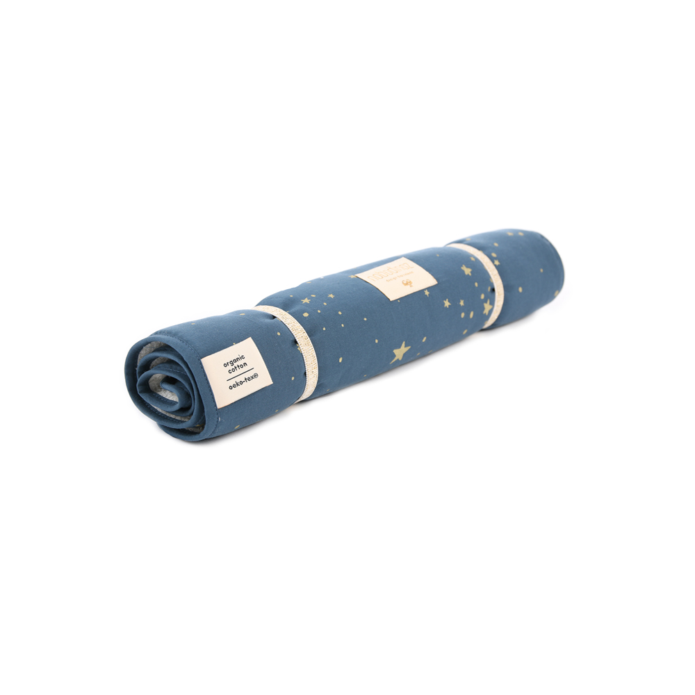 Matelas à langer de voyage Nomad stella Elements - Bleu marine - Nobodinoz