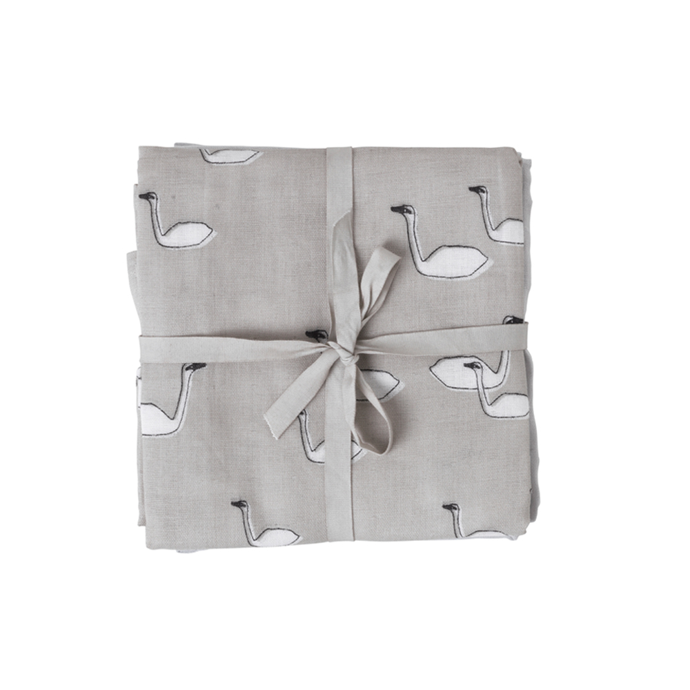 Set de 3 langes - Gris bleuté - Ferm Living