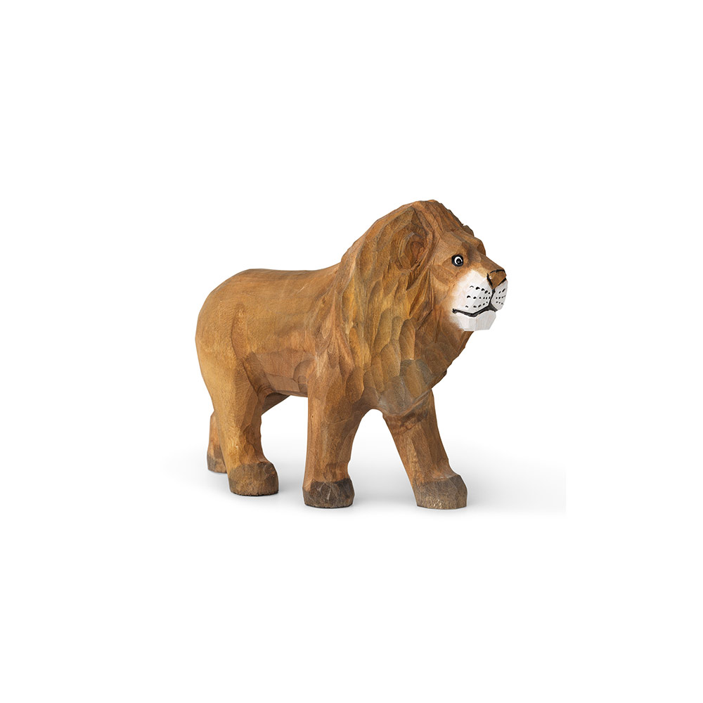 Lion en bois - Ferm Living