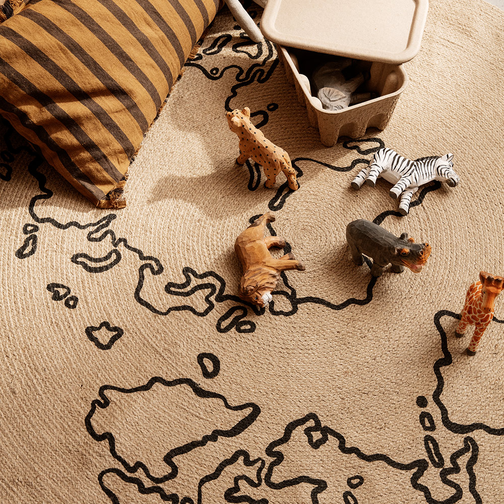 Lion en bois - Ferm Living