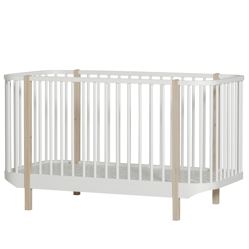 Lit bébé évolutif Wood - Chêne - Oliver Furniture