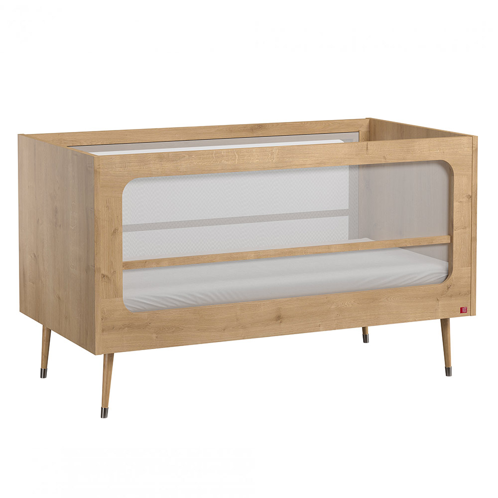 Lit bébé évolutif 70 x 140 Bosque - Chêne - Vox
