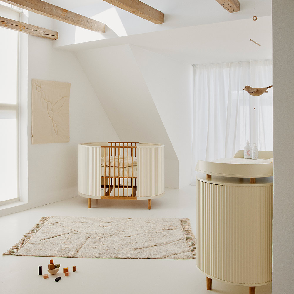 Lit bébé évolutif KAI - Crème KAS Kopenhagen