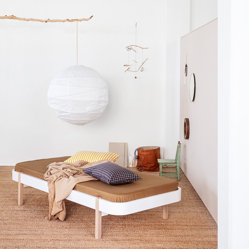 Lit enfant Wood Lounger 90x200 - Chêne - Oliver Furniture