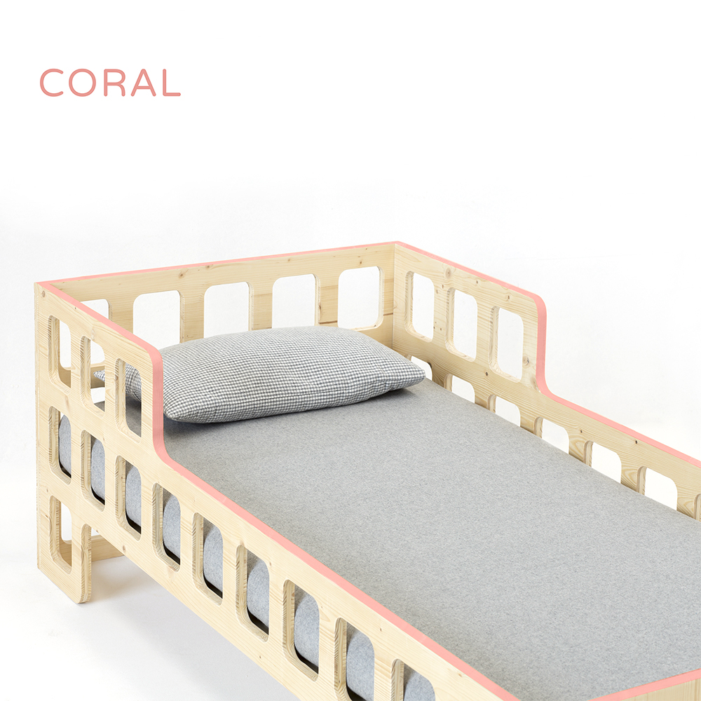 Lit junior Lukaas - Corail - XO In My Room