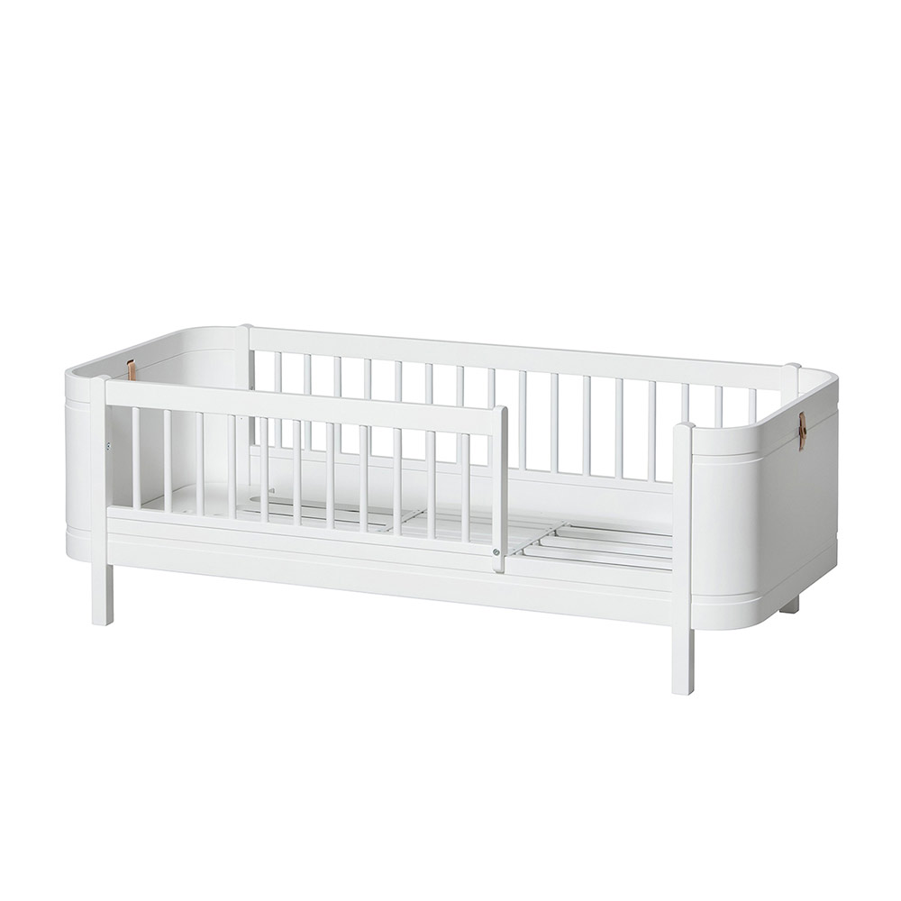 Lit junior Wood Mini+ - Blanc - Oliver Furniture