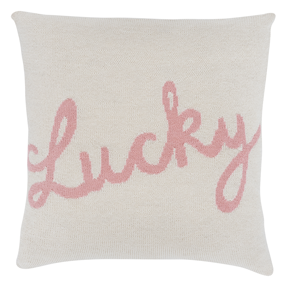 Coussin Lucky - Rose - Lucky Boy Sunday