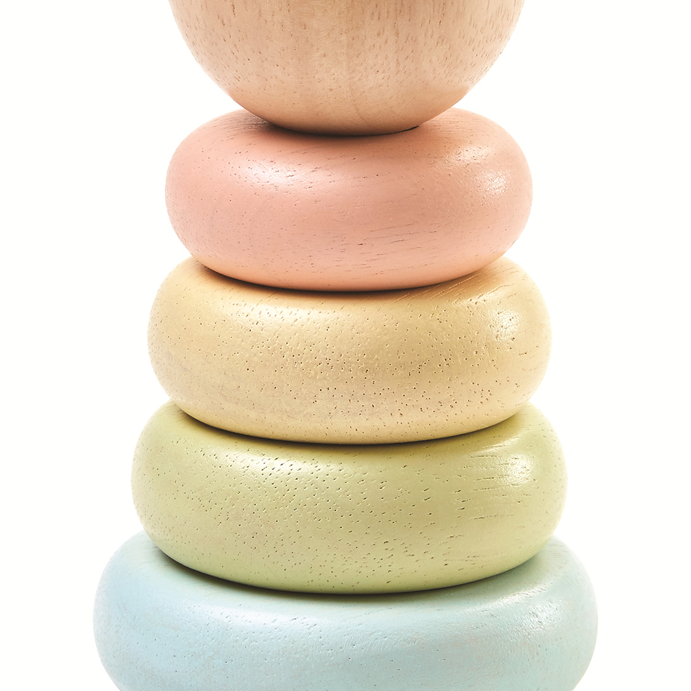 Ma première pyramide pastel - Plan Toys