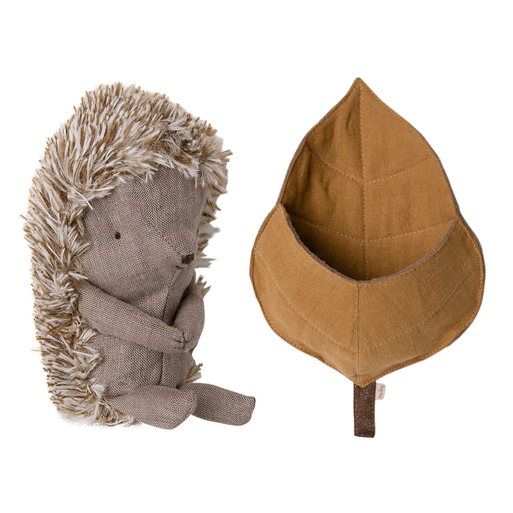 Maman Hérisson et sa Feuille - Maileg