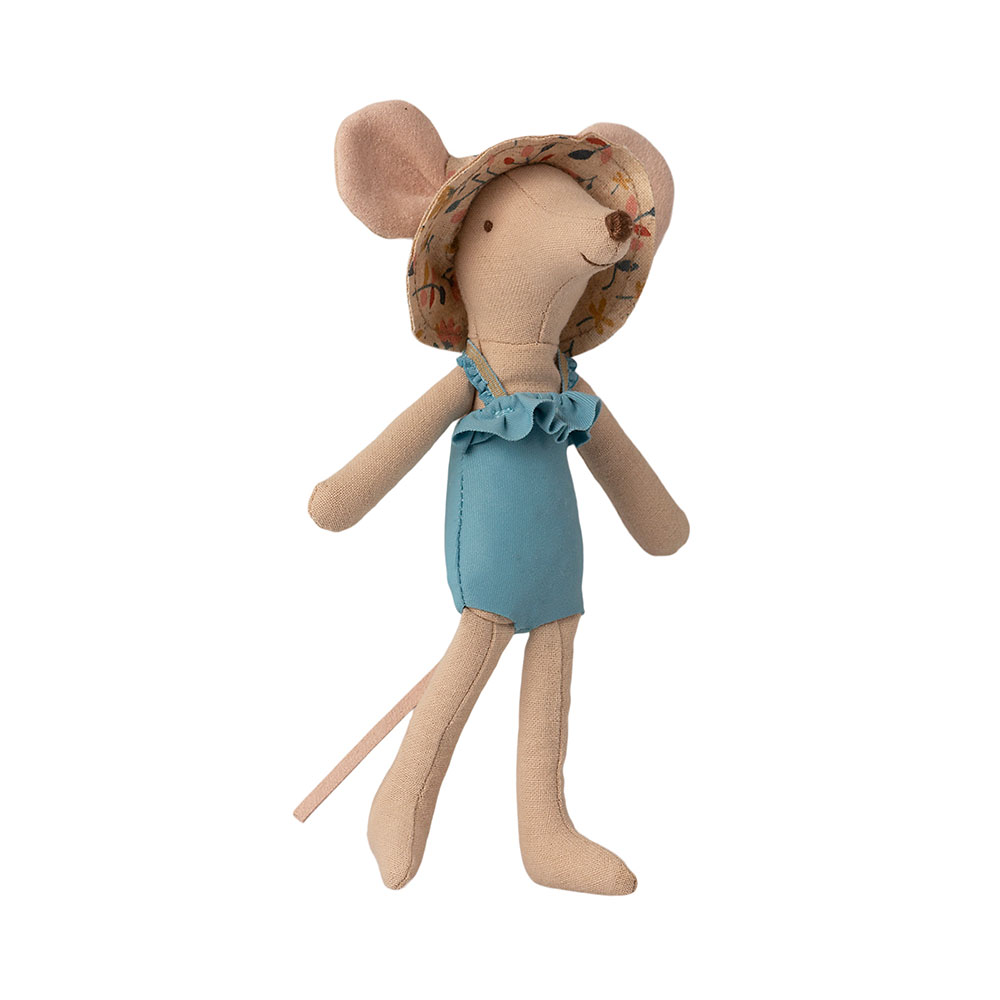 Souris Maman dans sa Cabine de Plage - Maileg