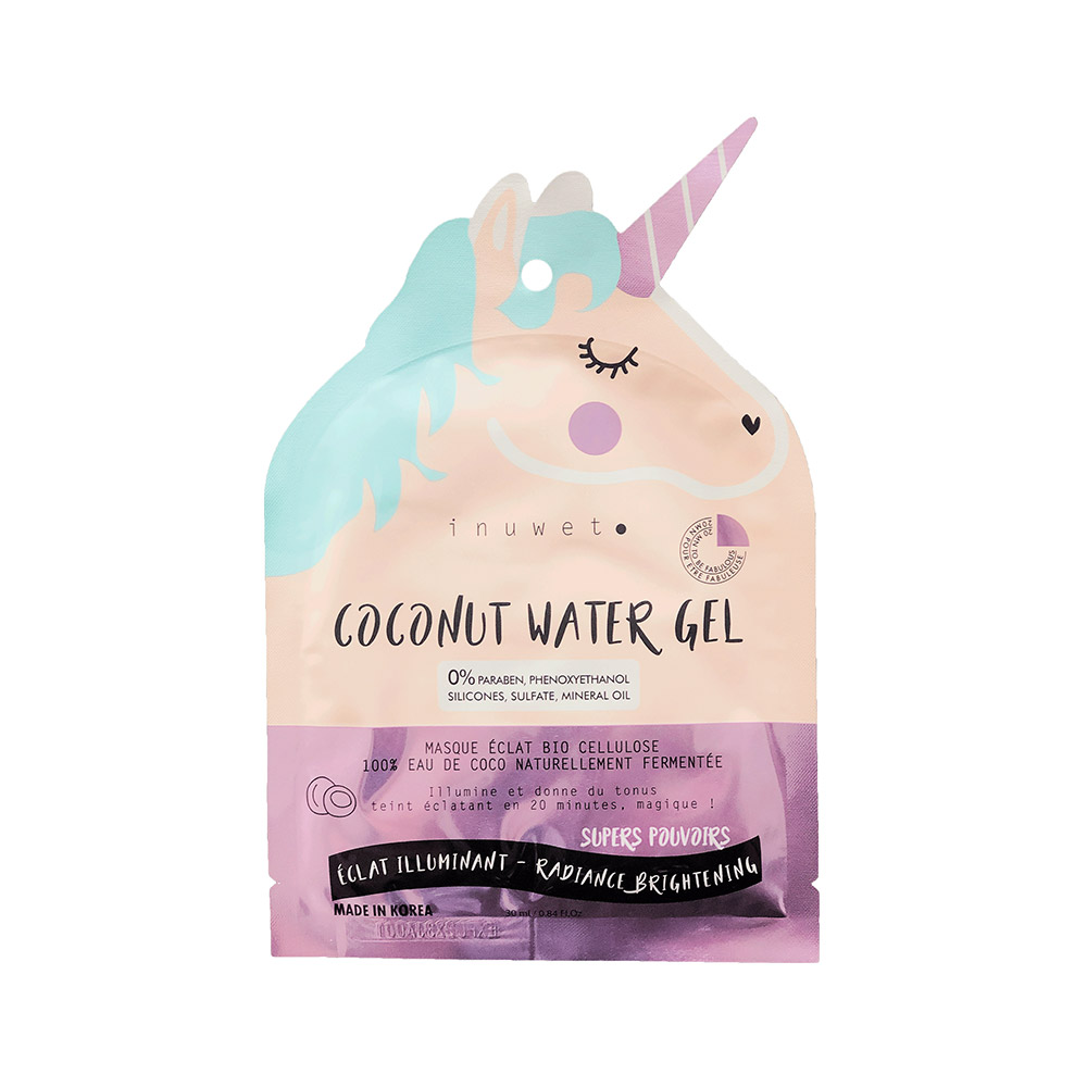 Masque Visage Licorne Eclat Radiance - Inuwet