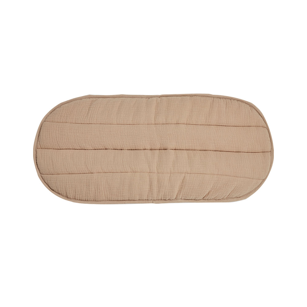 Matelas à langer ovale Luxe - Dune - Olli Ella