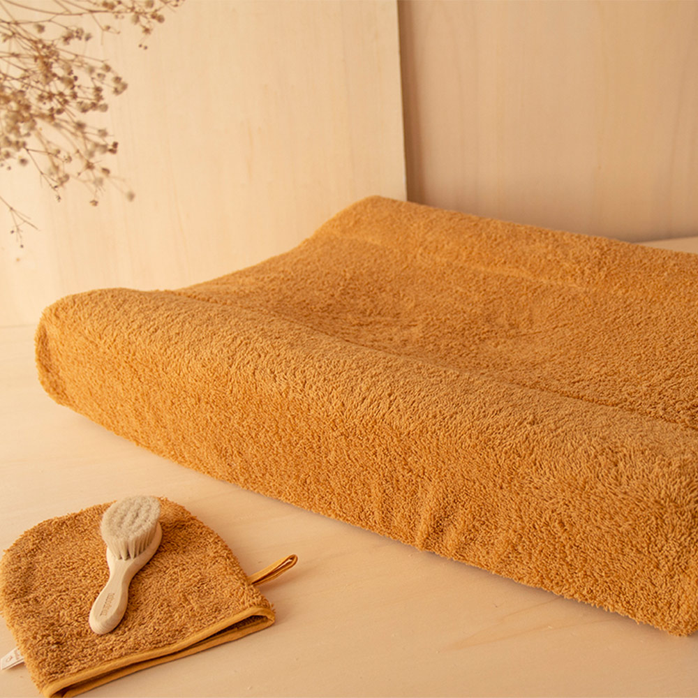 Matelas à langer éponge So Cute - Caramel - Nobodinoz
