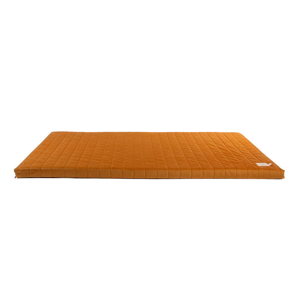 Matelas de sol Velours Zanzibar - Moutarde - Nobodinoz