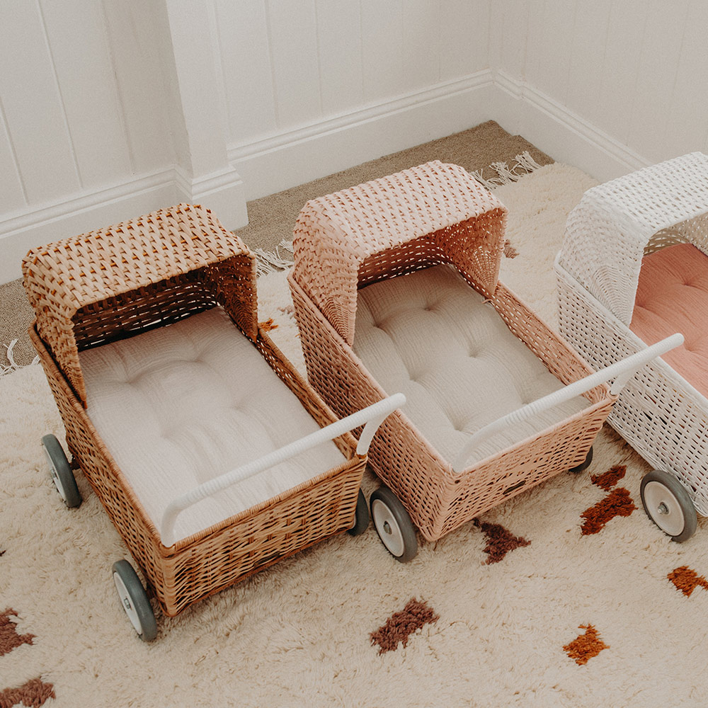 Matelas pour Landau Strolley - Vert clair - Olli Ella