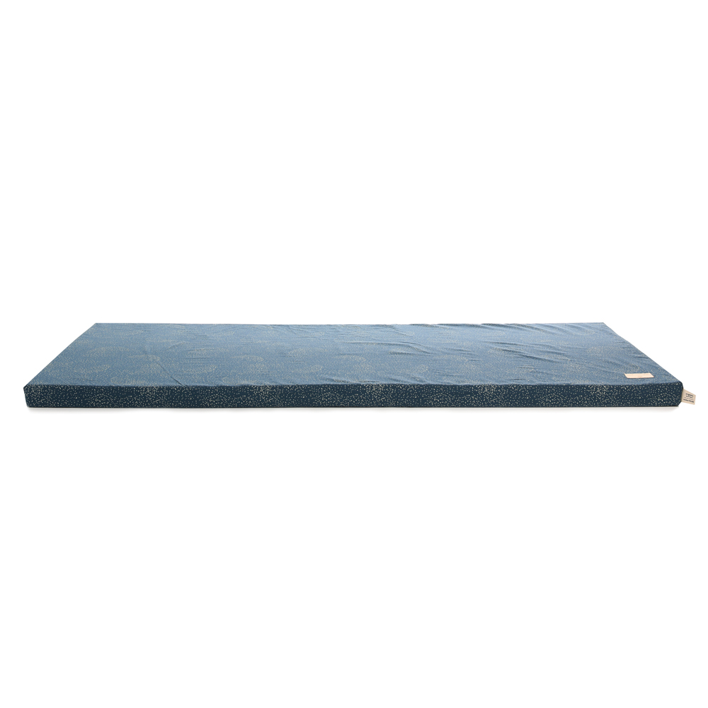 Matelas de sol St Barth bubble Elements - Bleu marine - Nobodinoz