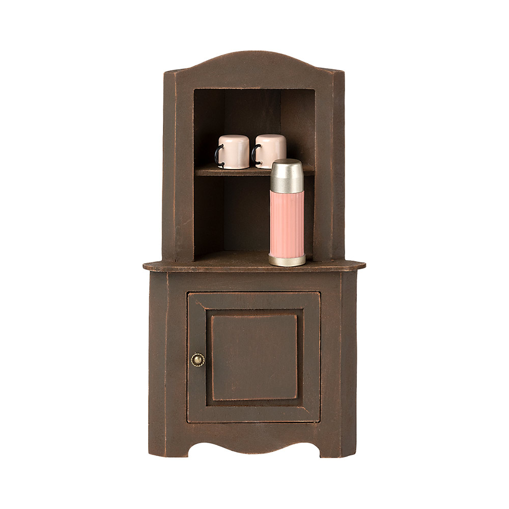 Armoire d'angle Miniature - Marron Maileg