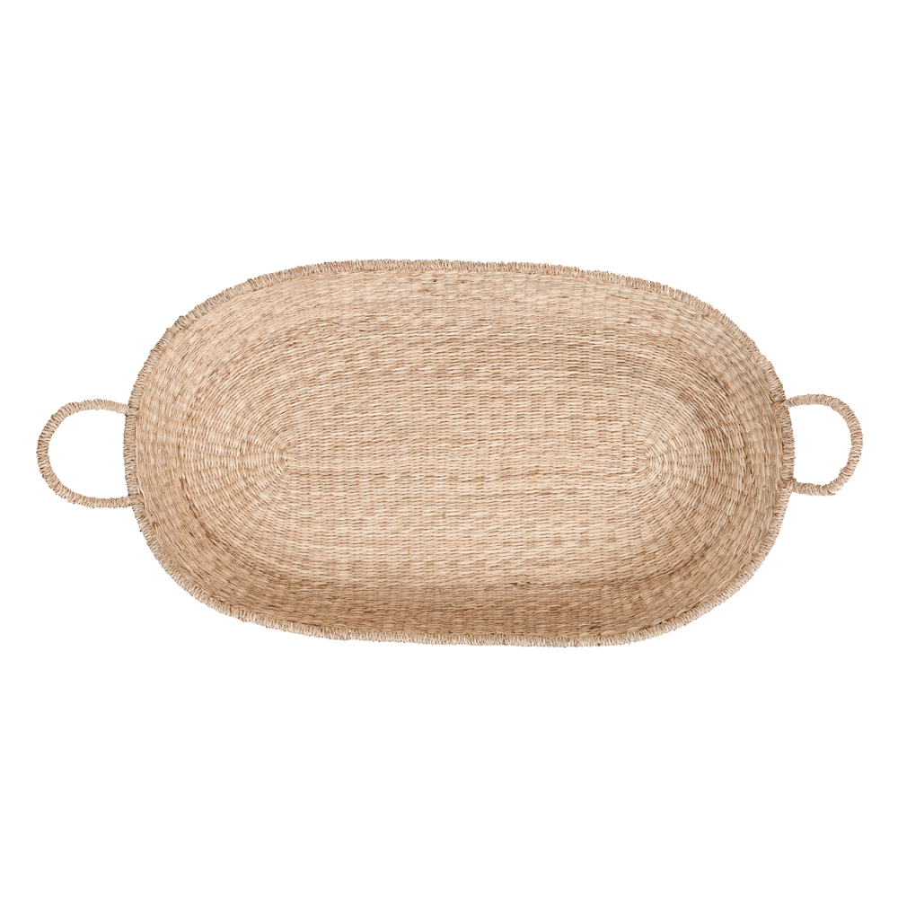 Panier à langer ovale bébé en osier Nyla - Naturel - Olli Ella