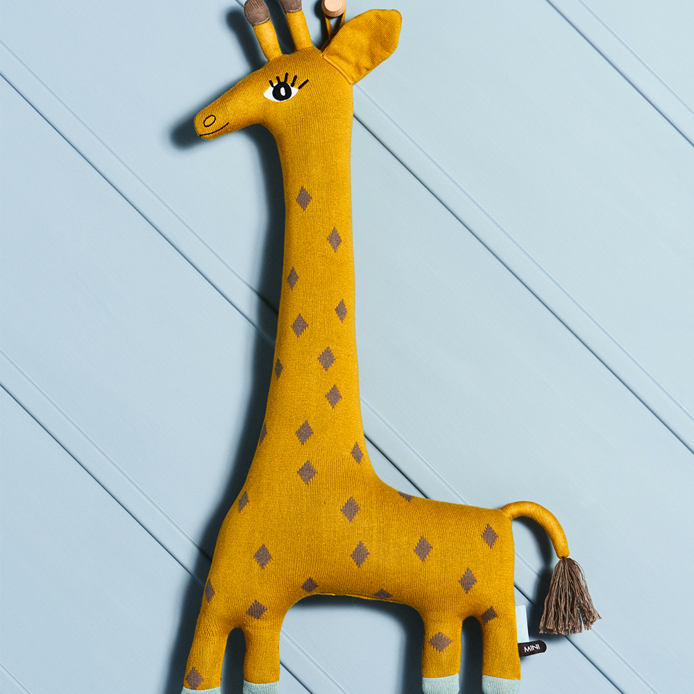 Doudou Noah la girafe - Curry - OYOY