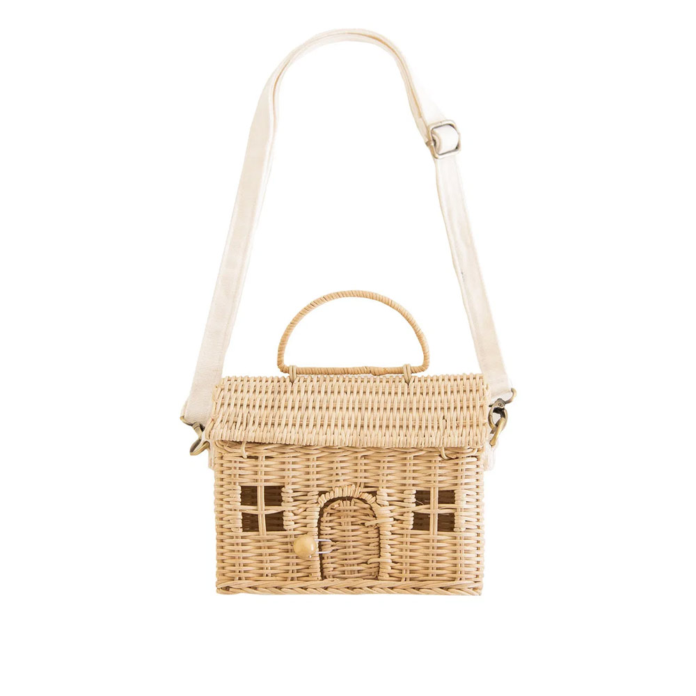 Panier Casa en rotin - Paille - Olli Ella