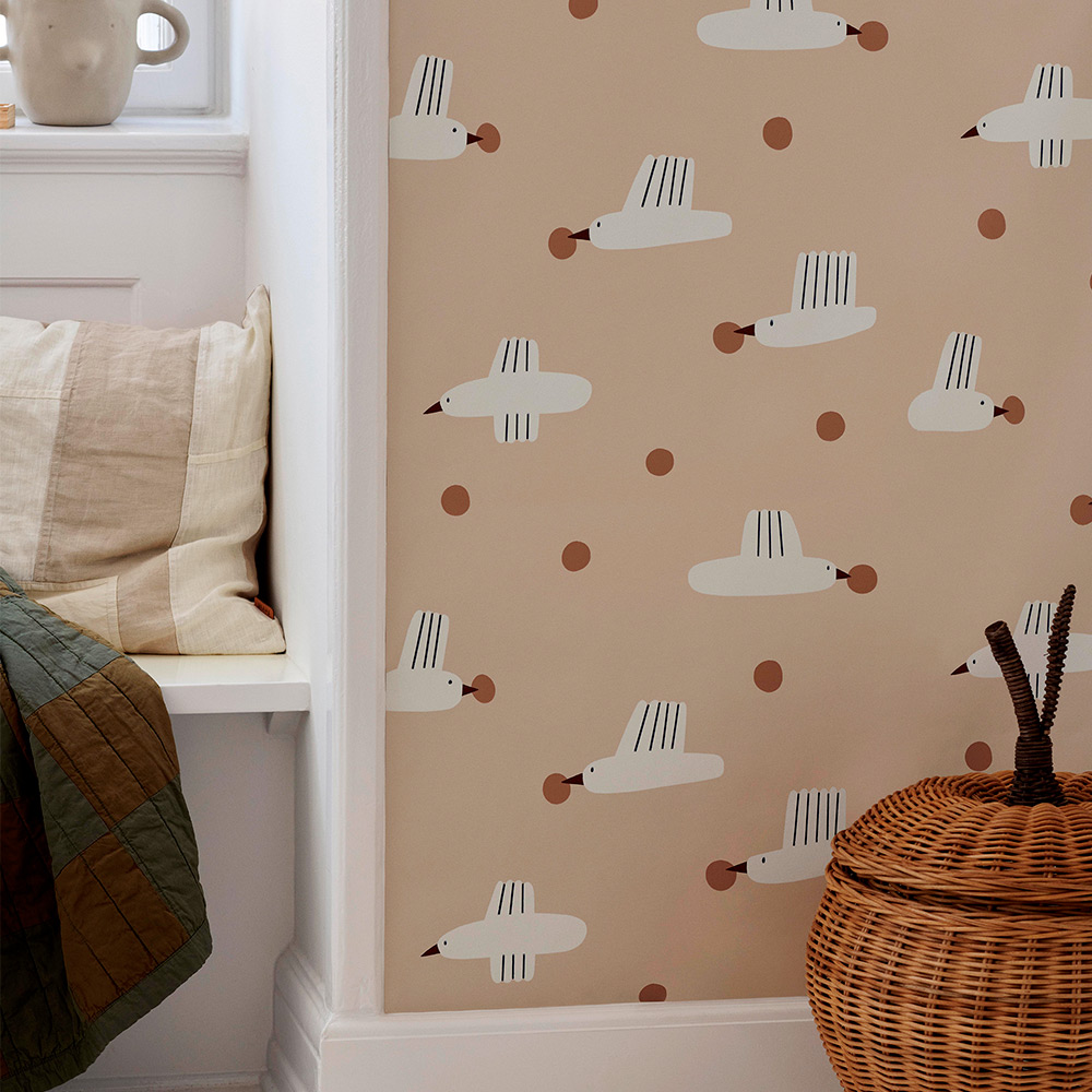 Papier peint Birds and Berries Ferm Living