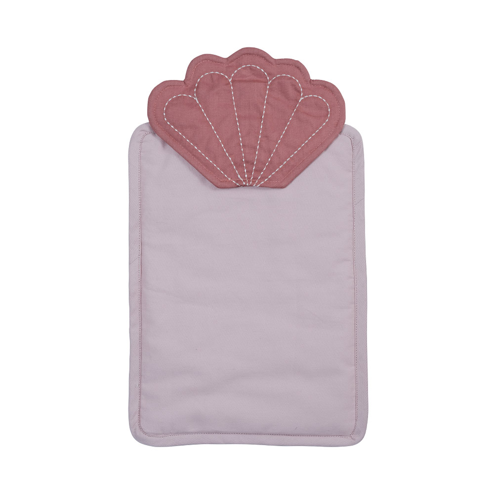 Parure de lit pour poupée - Coquillage - Fabelab