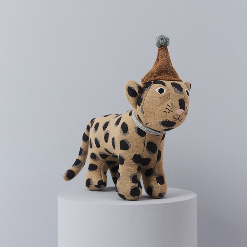 Doudou bébé Léopard Elvis - OYOY