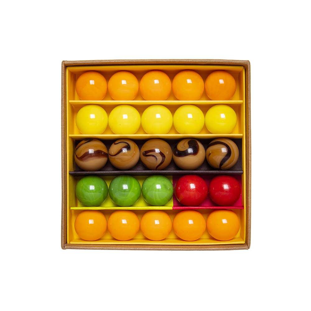Petit Coffret de 25 Billes - B-Burger - Billes and Co