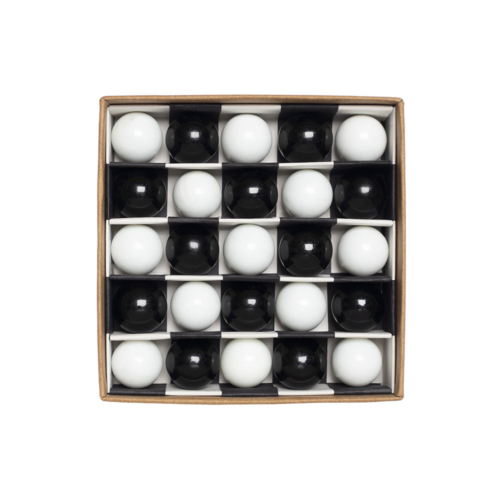 Petit Coffret de 25 Billes - Old School - Billes and Co