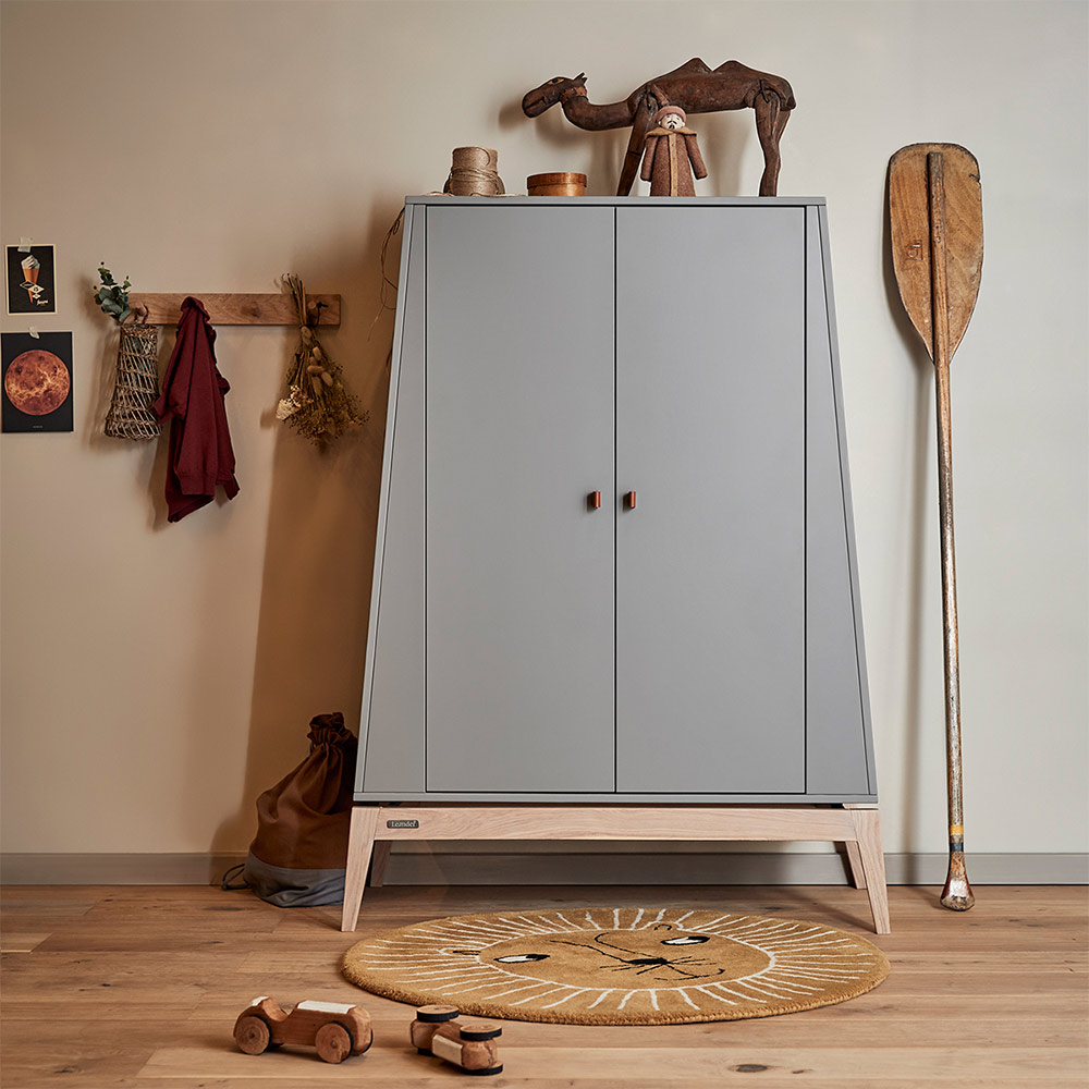 Petite Armoire Luna - Gris Leander